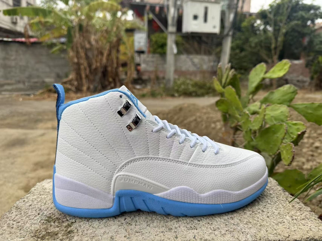 Air Jordan 12 Retro Jade Reverie - White/Jade, Restored Version, Regular Batch