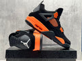 Air Jordan 4 Orange Thunder Sneakers | Ember Shockwave