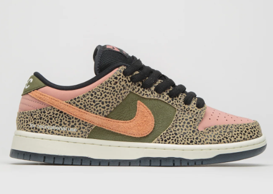 Nike SB x Arts-Rec Dunk Low Pro – Khaki Amber Brown Rough Green Rust Pink
