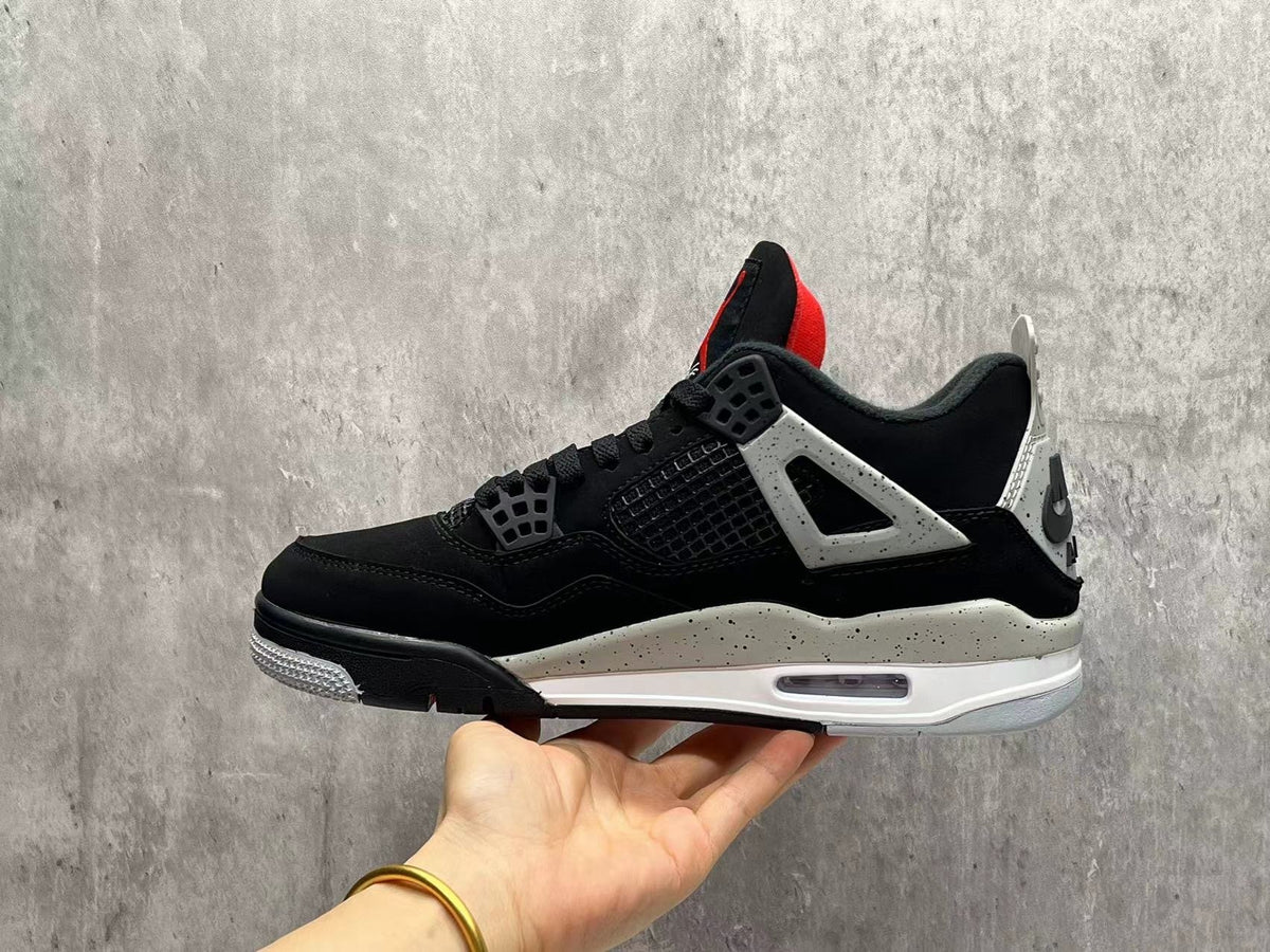 Air Jordan 4 Black Cement – Concrete Legacy