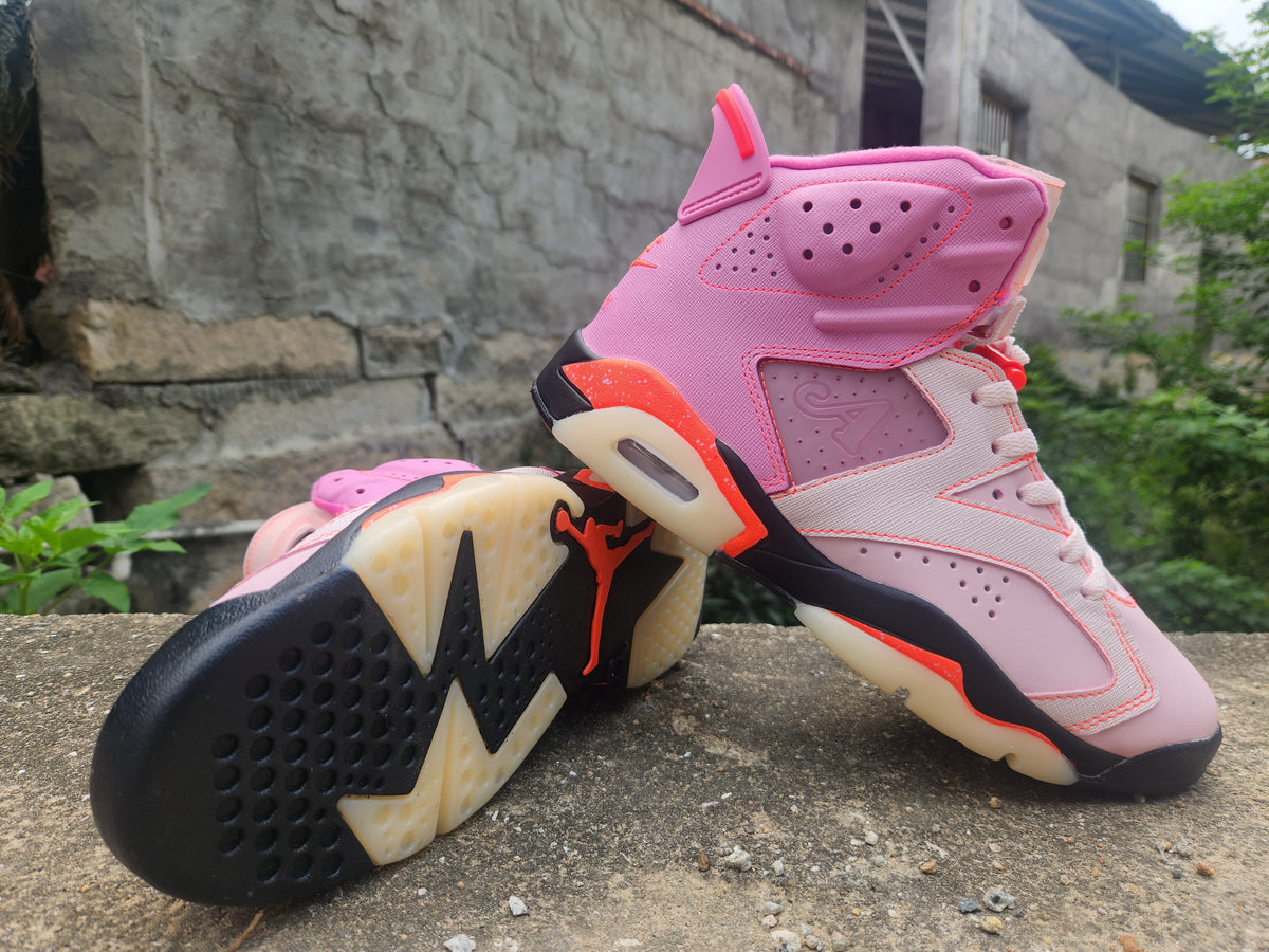 Awake NY x Air Jordan 6 Sneakers – Pink