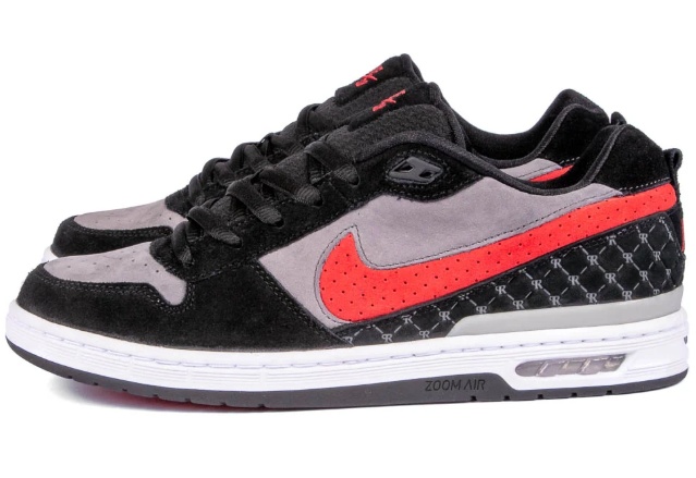Nike SB Paul Rodriguez Zoom Air Low – Black Varsity Red Flint Grey