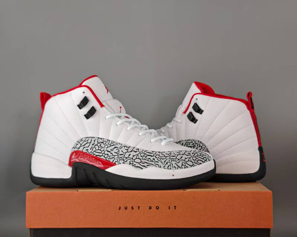 Air Jordan 12 Retro Scarlet Contour Sneakers - CT8013-116