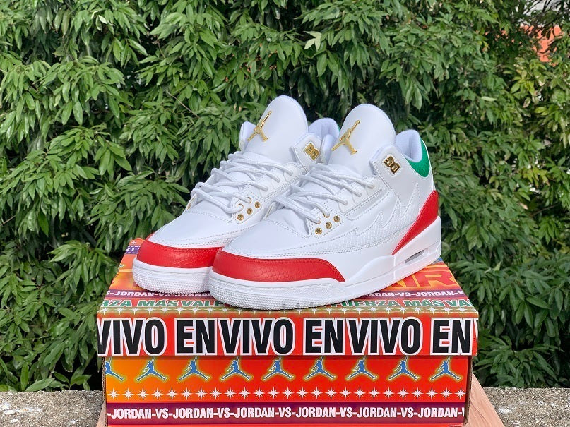 Air Jordan 3 Sneakers – MeicoEI Vuelo