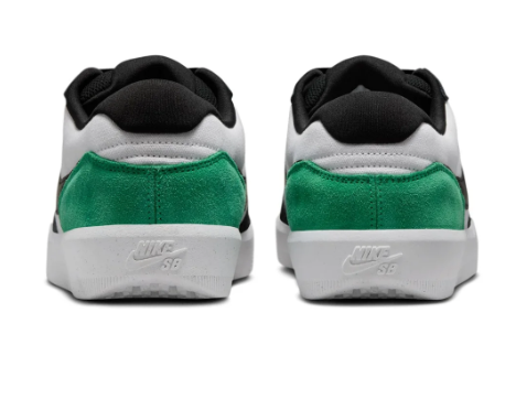 Nike SB Force 58 Sneakers – White Black Stadium Green