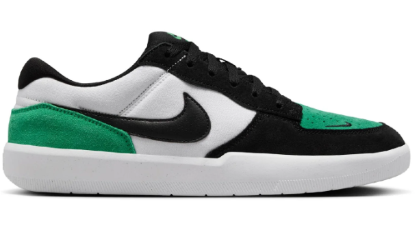 Nike SB Force 58 Sneakers – White Black Stadium Green