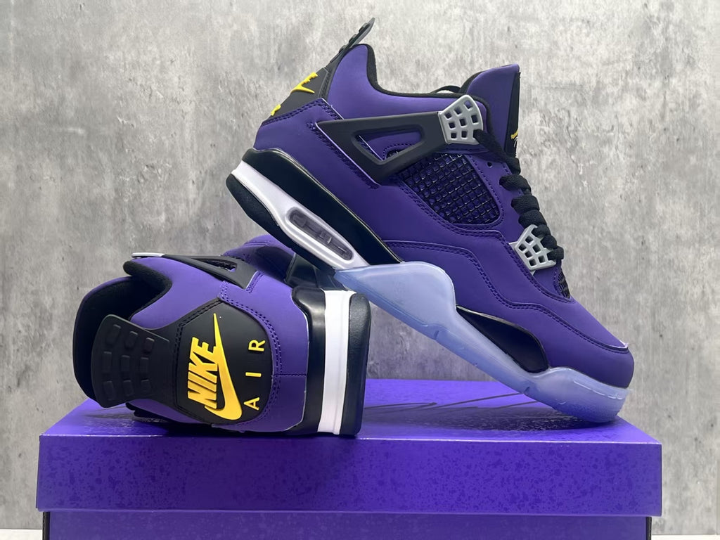 Air Jordan 4 Retro Lakers Purple-Gold | Amethyst Signal
