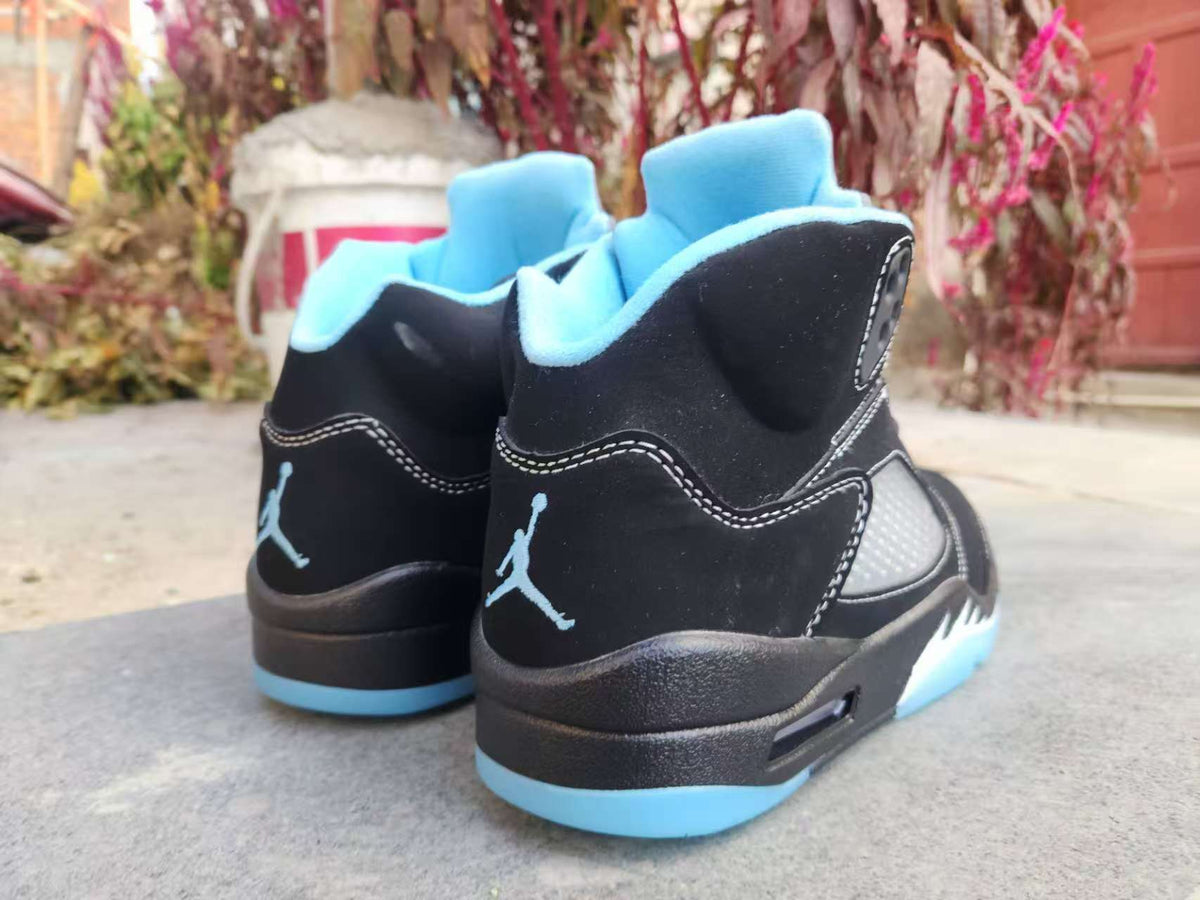 Air Jordan 5 Black/University Blue | Nightfall Scholar