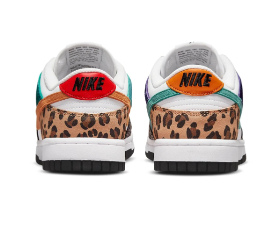 Nike Dunk Low SE Women's Sneakers – Safari Mix | DN3866-100