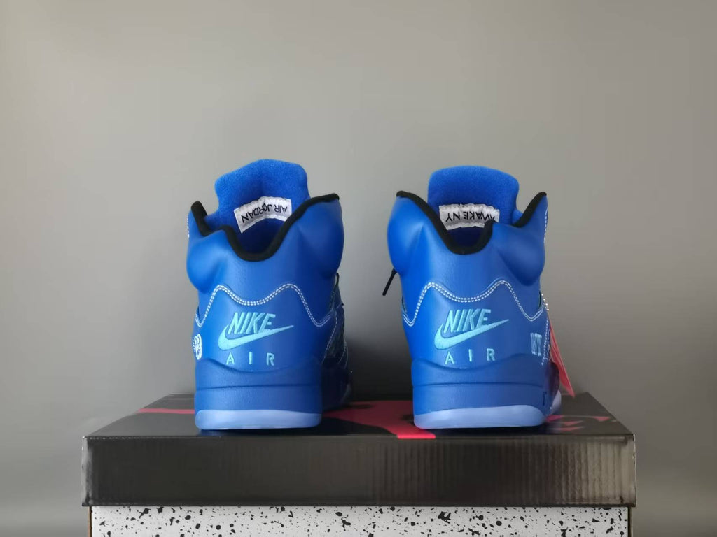 Air Jordan 5 Retro "NY Arctic Blue" Sneakers