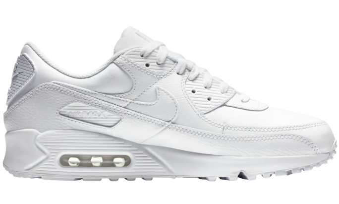Nike Air Max 90 LTR Sneakers – Triple White | CZ5594-100