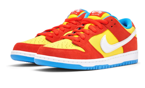 Nike SB Dunk Low Pro Sneakers – Bart Simpson