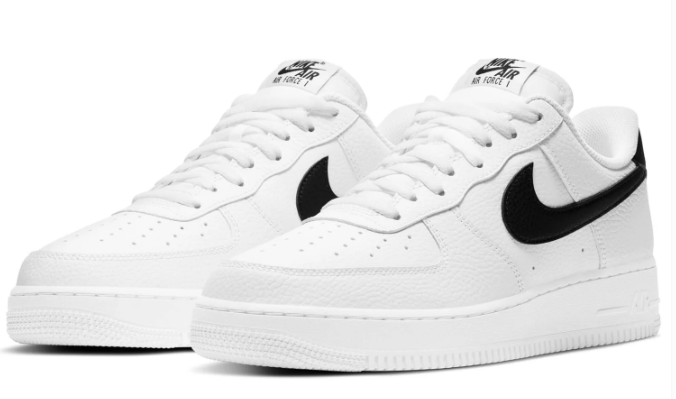 Nike Air Force 1 '07 White/Black | Monochrome Shift