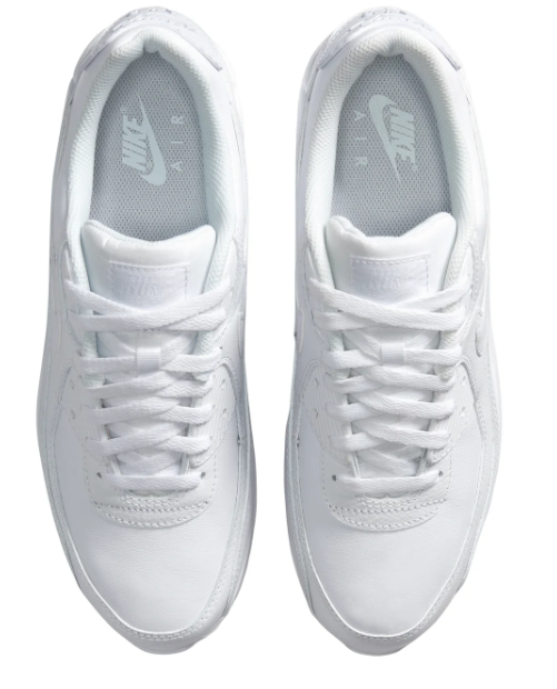 Nike Air Max 90 LTR Sneakers – Triple White | CZ5594-100