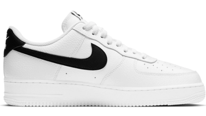 Nike Air Force 1 '07 White/Black | Monochrome Shift