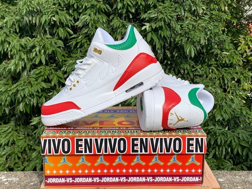 Air Jordan 3 Sneakers – MeicoEI Vuelo
