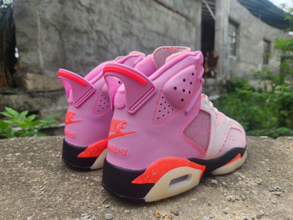 Awake NY x Air Jordan 6 Sneakers – Pink