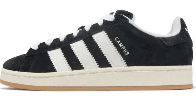adidas Campus 00s Sneakers – Black White Gum | HQ8708